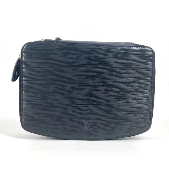 HERMES Epi posh monte carlo Makeup pouch Jewelry case Multi-purpose pouch - Picture 1 of 12